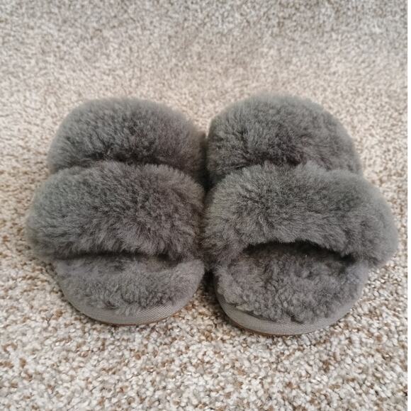 UGG Maxi Curly Scuffetta Sheepskin Slide Slippers 1130837 Women’s 8 - Picture 4 of 11